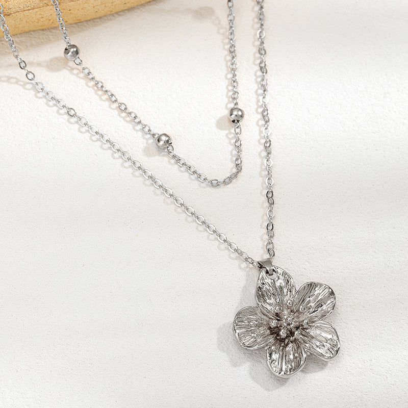 Blomma Hänge Halsband