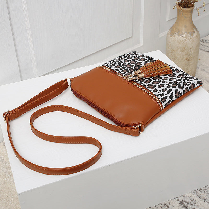 Vintage Leopardväska