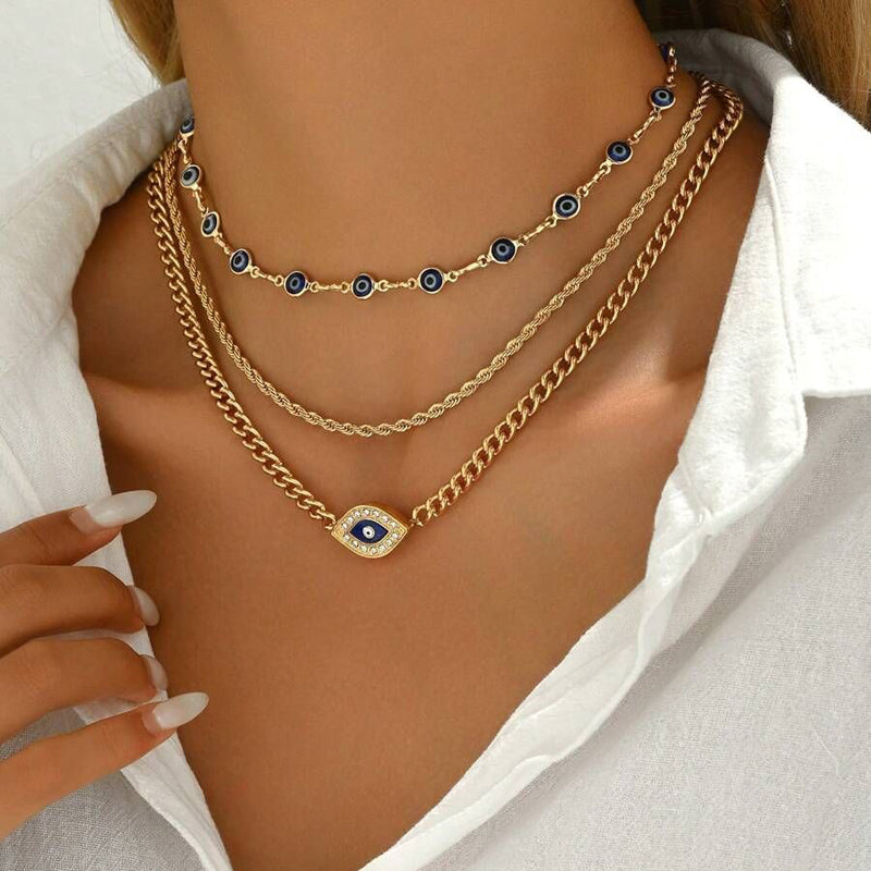Vintage Bohemiskt Hänge Halsband