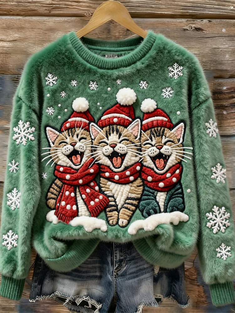 Julemys Kattsång Christmas Sweater
