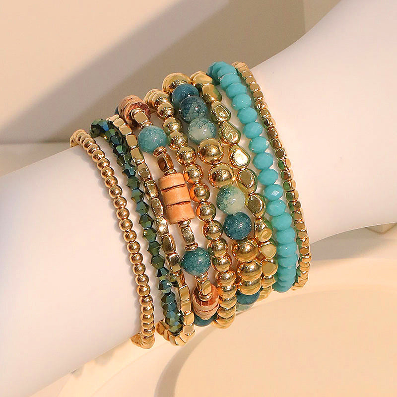 Bohemiskt Armband Med Pärlor