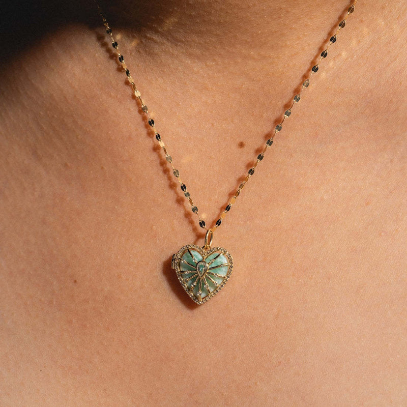 Hjärthängande Halsband