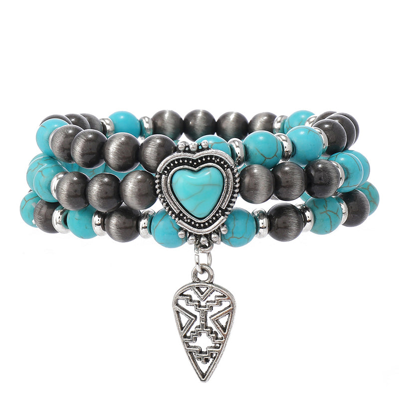 Bohemiskt Armband Med Pärlor