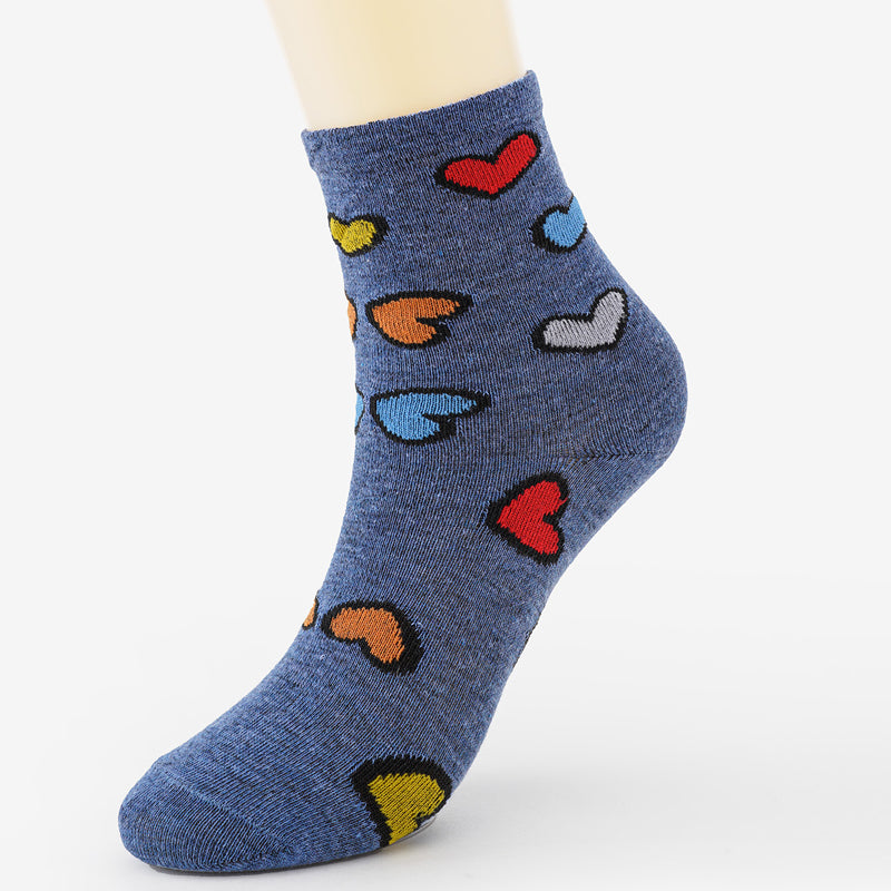 Sockor Med Hjärtmönster
