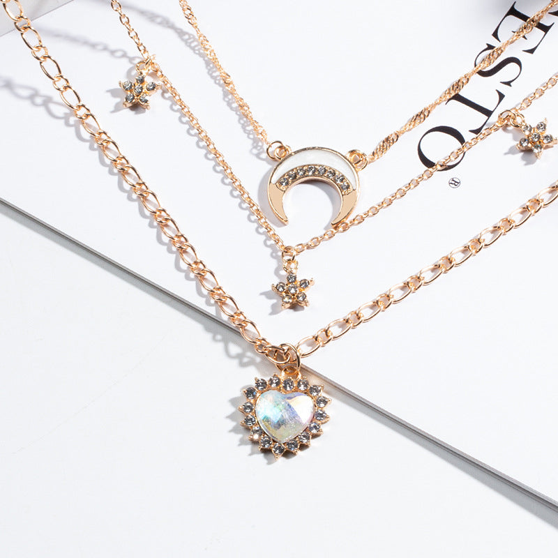 Vintage Bohemiskt Hänge Halsband