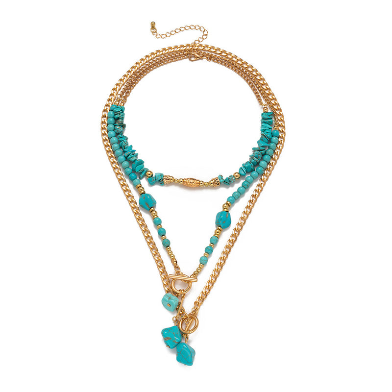 Vintage Etniskt Hänge Halsband