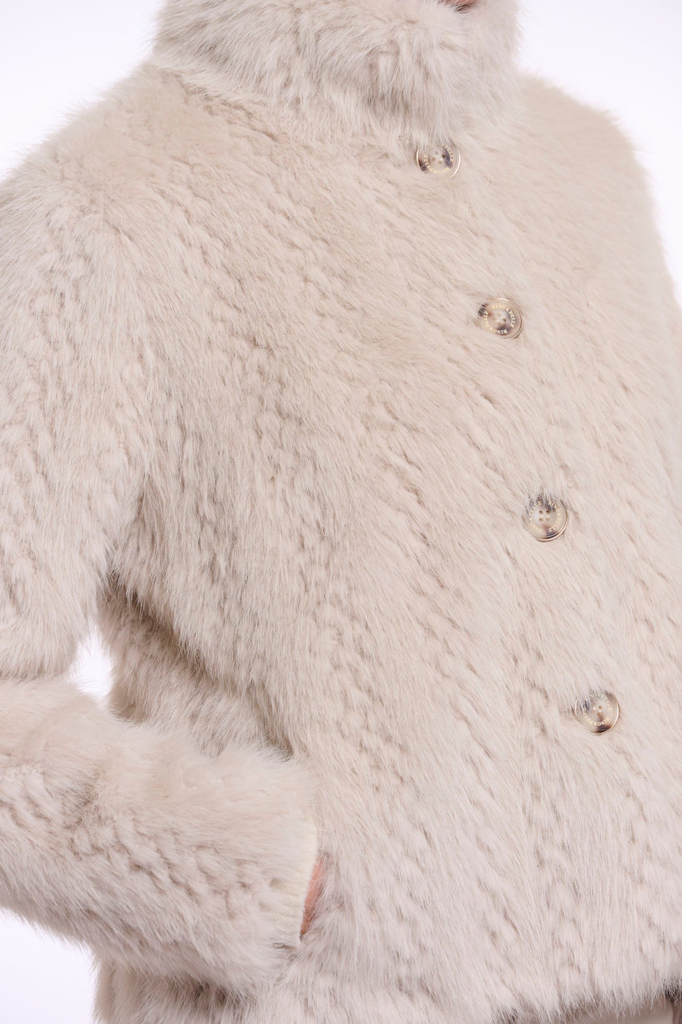 ALINE | Lyxig Fuskpälsjacka