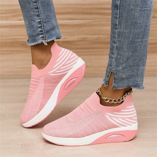 Lediga Randiga Sneakers