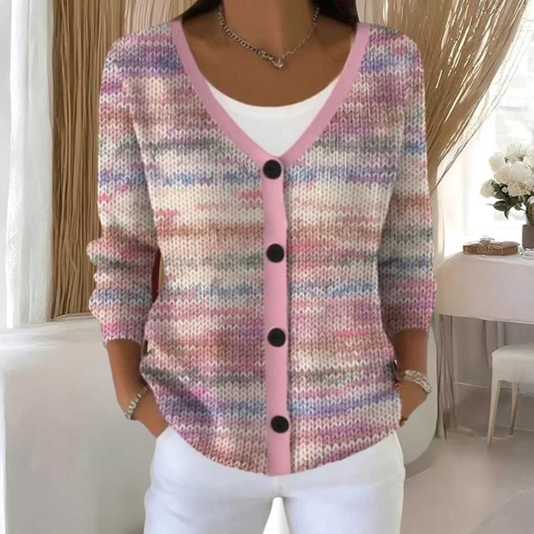 ELISE | Knappdetaljerad Gilet