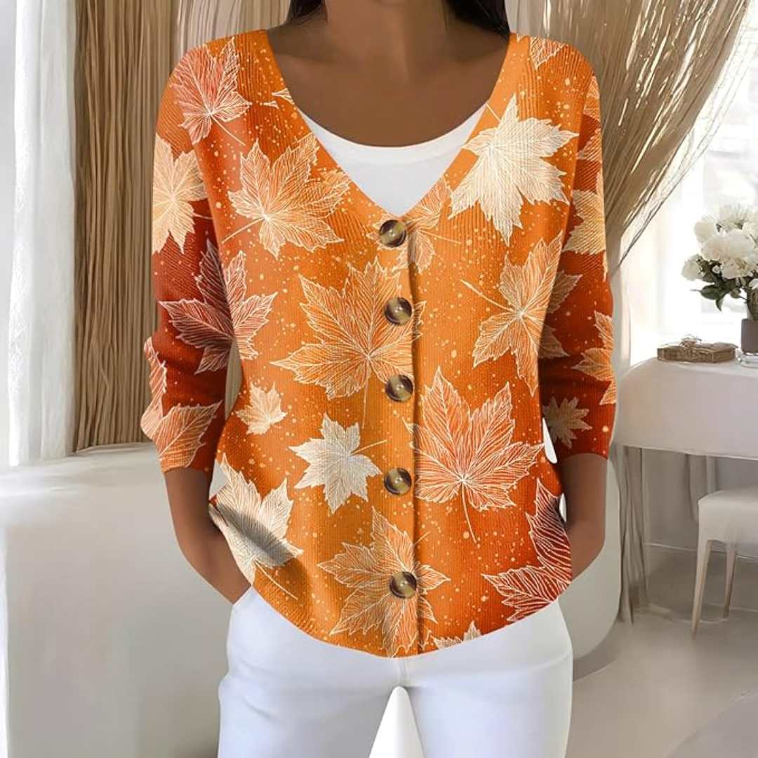 AMELIE | Knappdetaljerad Gilet