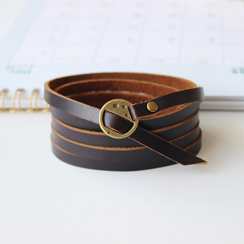 Vintage Läderarmband