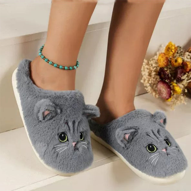 Varma Plysch Katttofflor