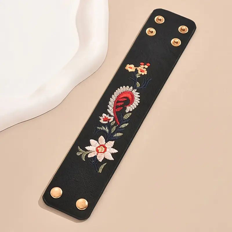 Vintage Bohemiskt Blommigt Armband