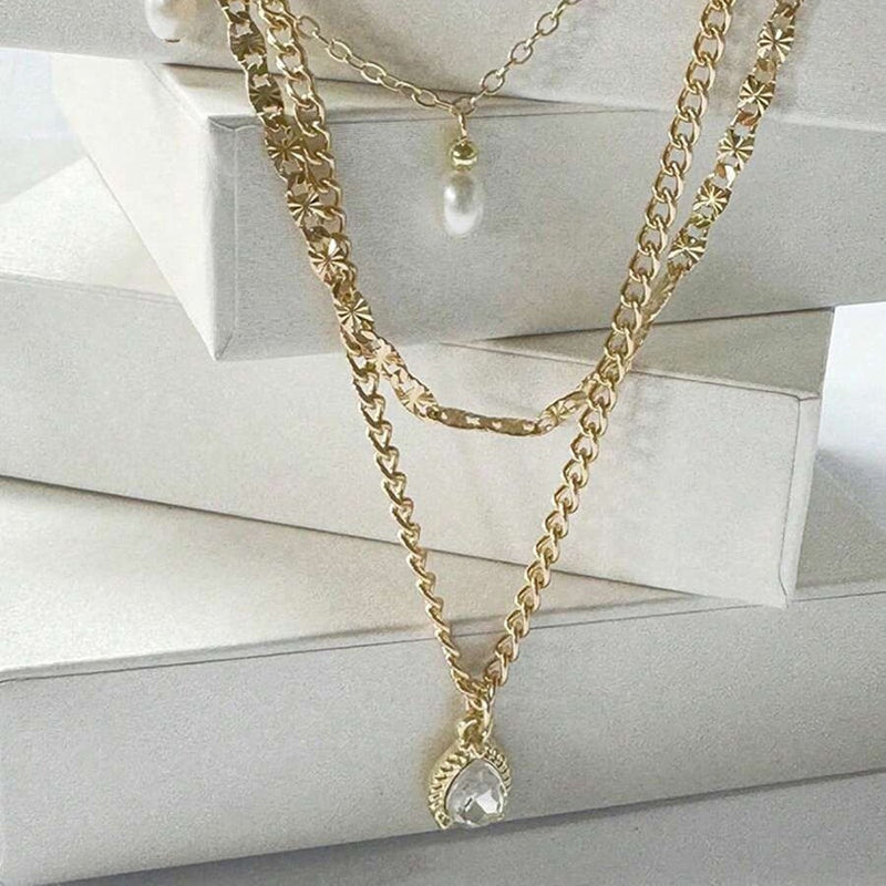 Vintage Bohemiskt Hänge Halsband