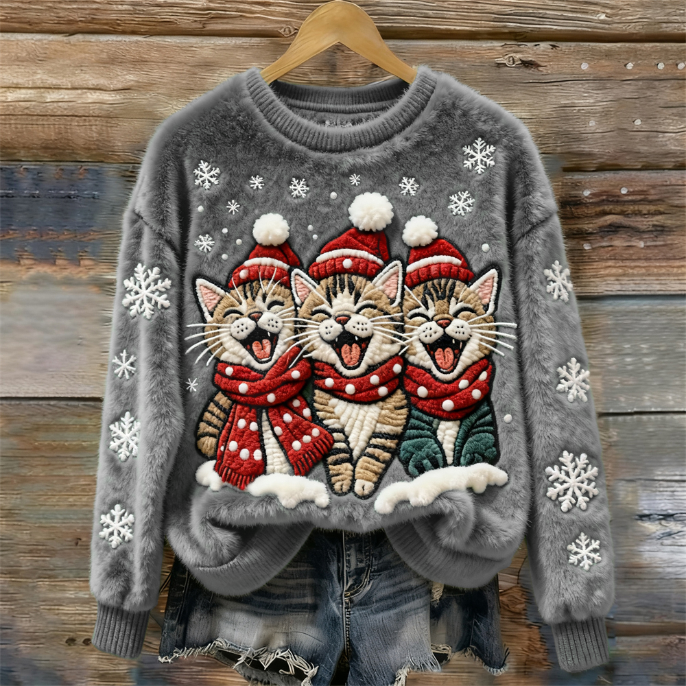 Julemys Kattsång Christmas Sweater