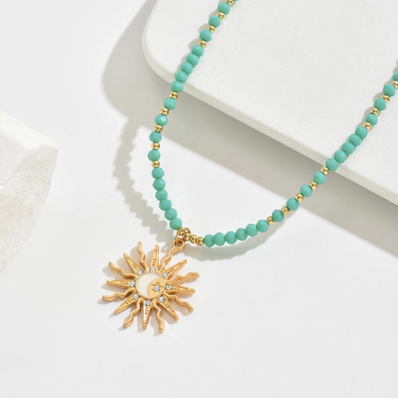 Bohemiskt Solhängande Halsband