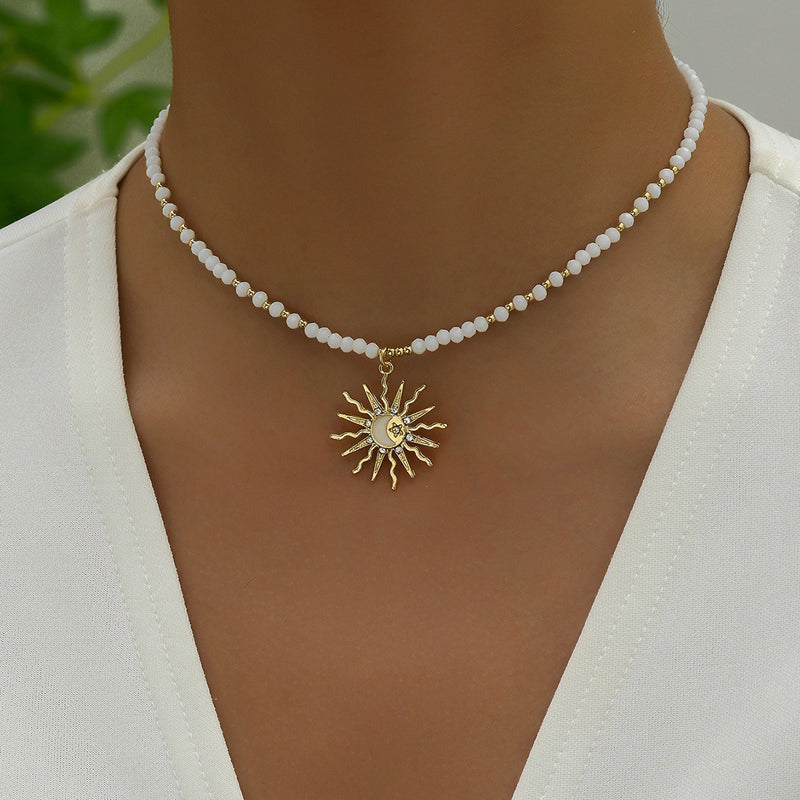 Bohemiskt Solhängande Halsband