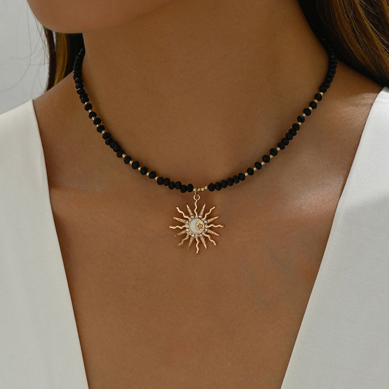 Bohemiskt Solhängande Halsband