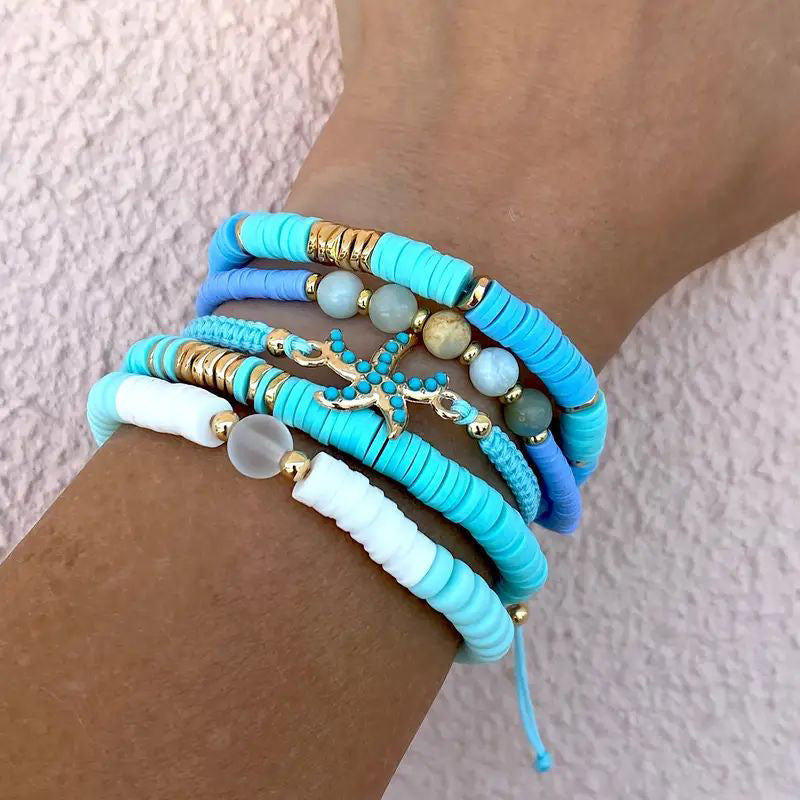 Bohemiskt Armband Med Pärlor