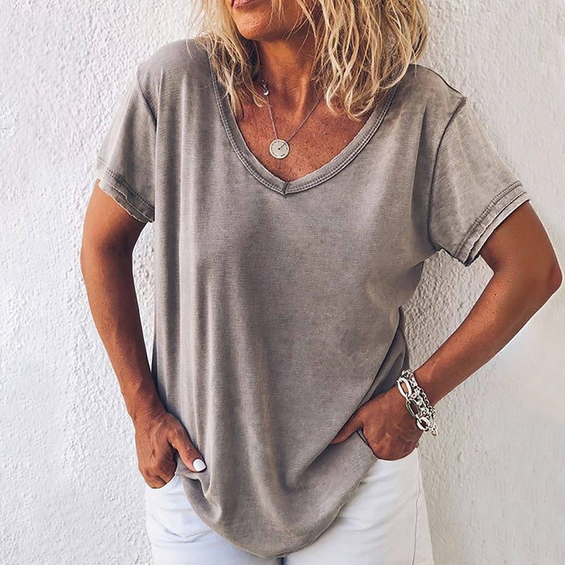 Vintage Avslappnad T-Shirt