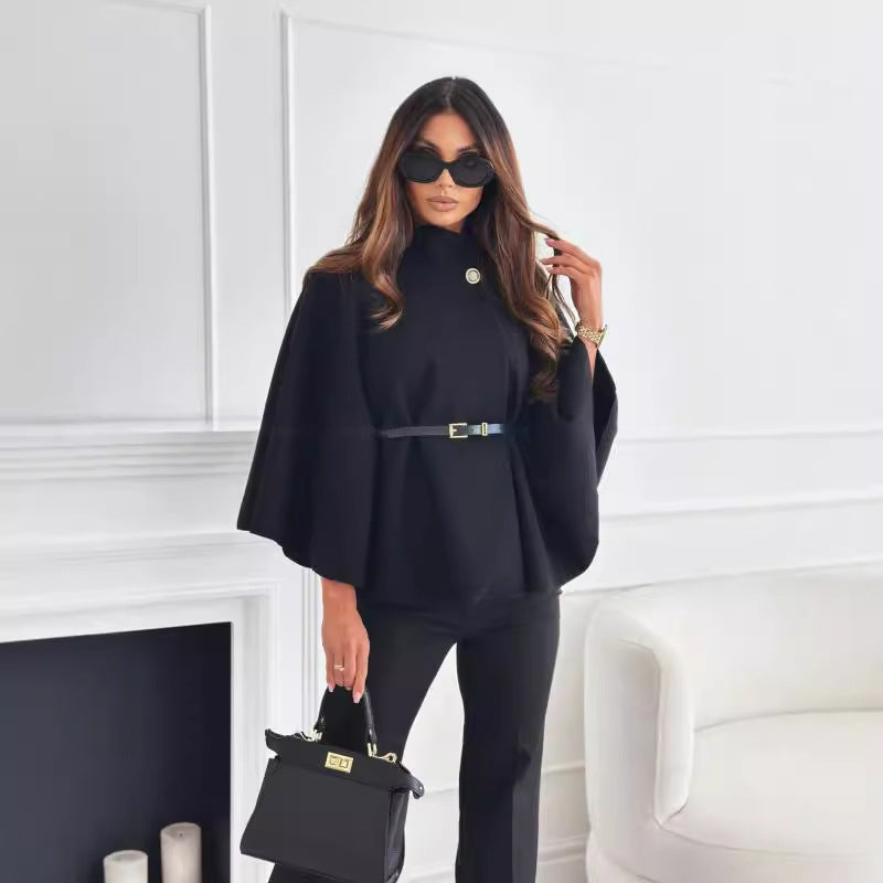 KRISTINA – Chic fjärilsjacka med bälte