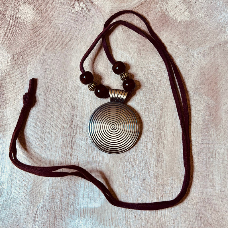 Vintage Etniskt Hänge Halsband