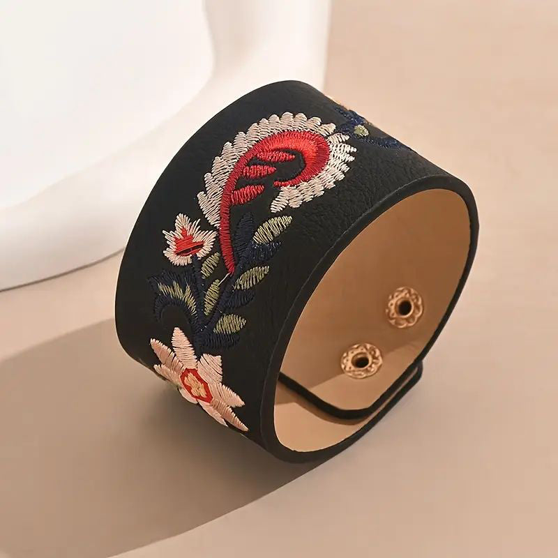 Vintage Bohemiskt Blommigt Armband