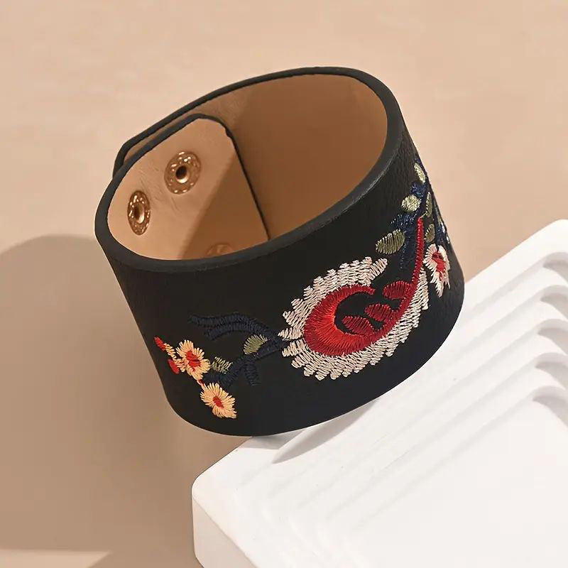Vintage Bohemiskt Blommigt Armband
