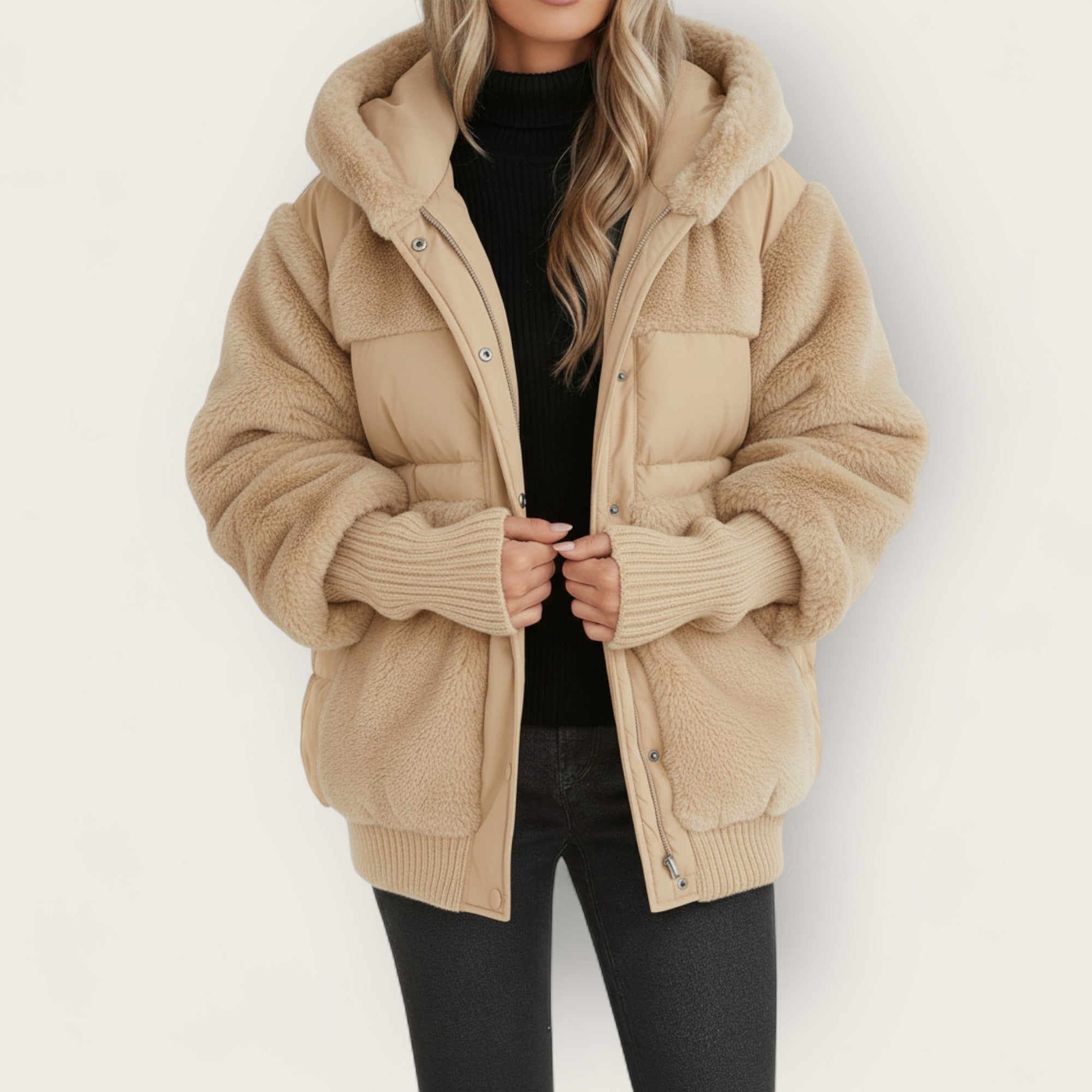 Alma| Premium pufferjacka med huva