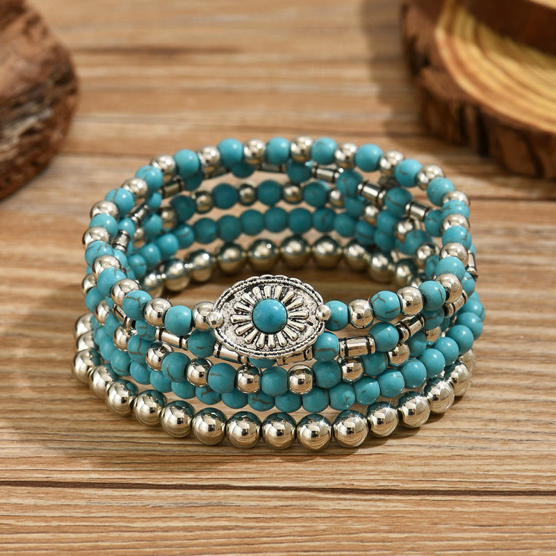 Bohemiskt Armband Med Pärlor