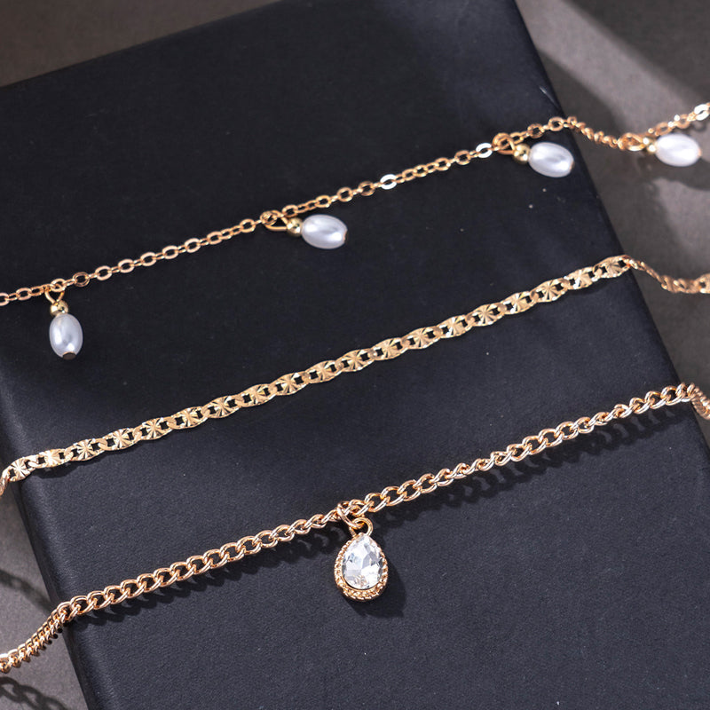 Vintage Bohemiskt Hänge Halsband