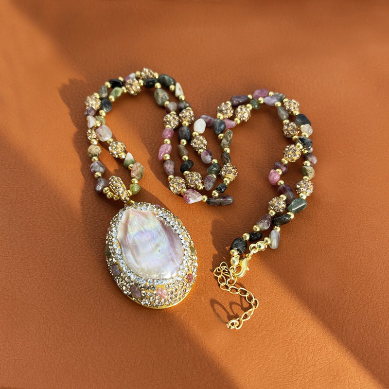 Vintage Bohemiskt Hänge Halsband