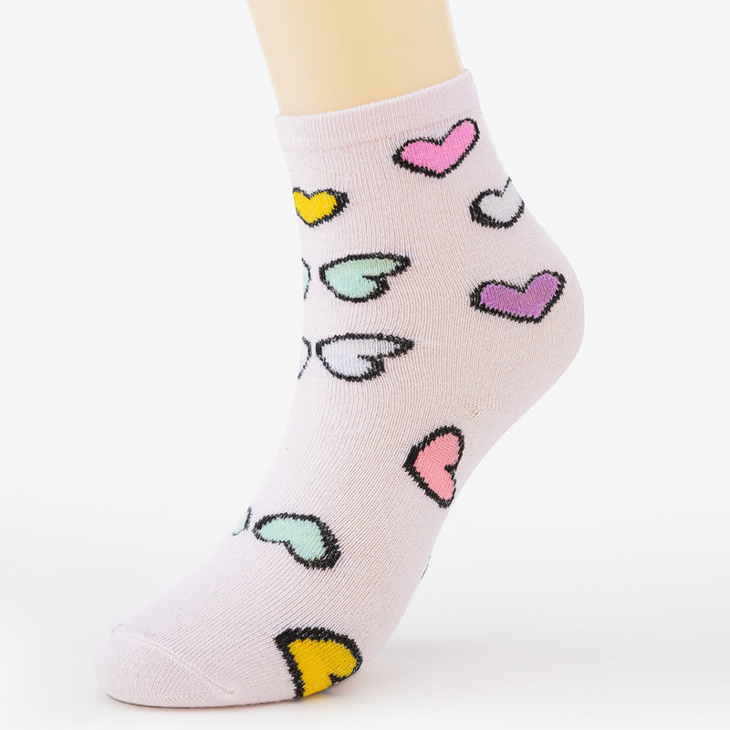 Sockor Med Hjärtmönster