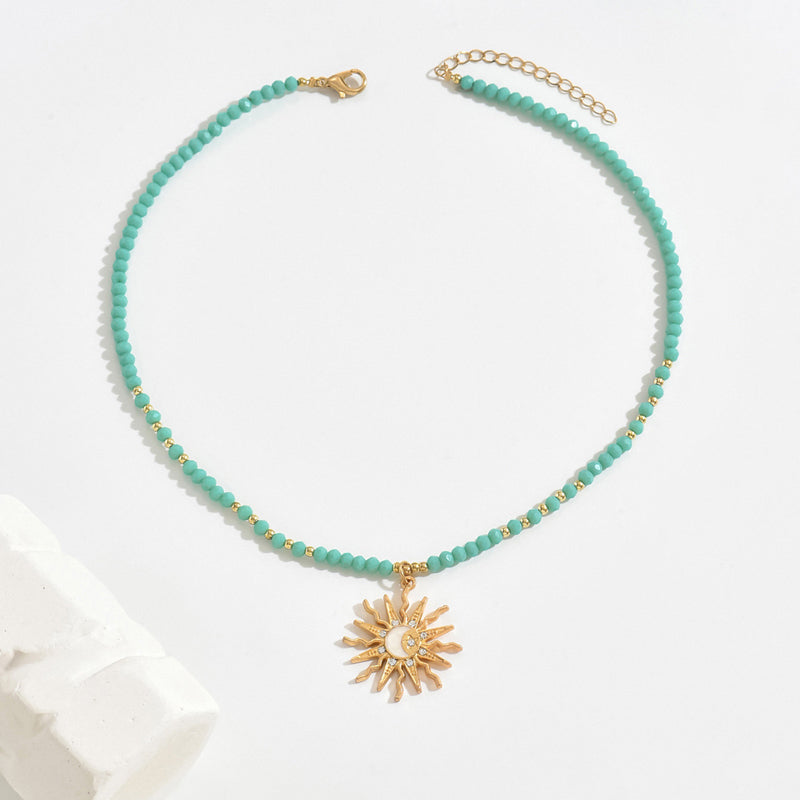 Bohemiskt Solhängande Halsband