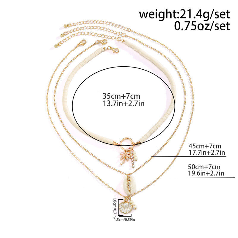 Vintage Bohemiskt Hänge Halsband