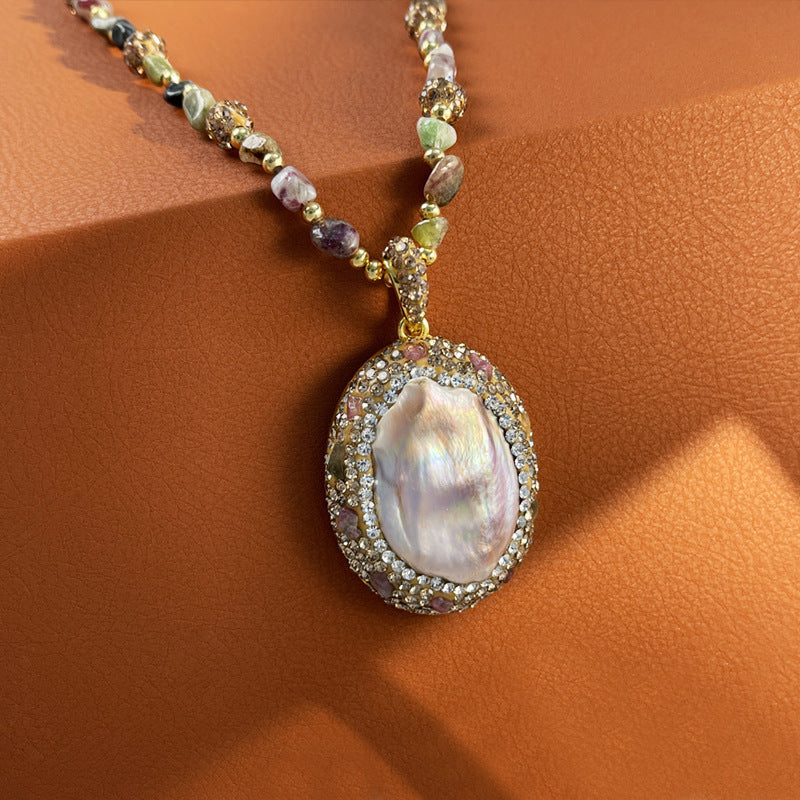 Vintage Bohemiskt Hänge Halsband