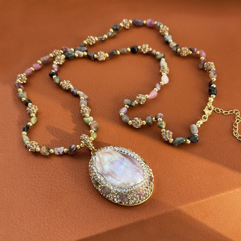 Vintage Bohemiskt Hänge Halsband