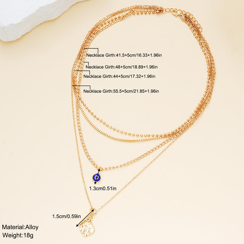 Vintage Bohemiskt Hänge Halsband