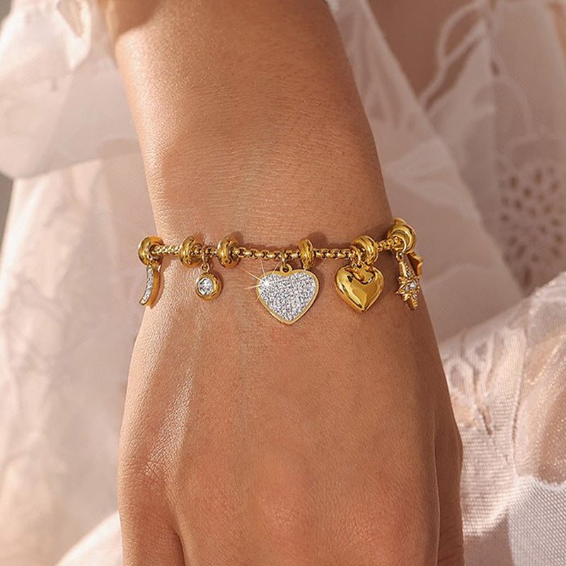 Bohemiskt Hjärta Armband