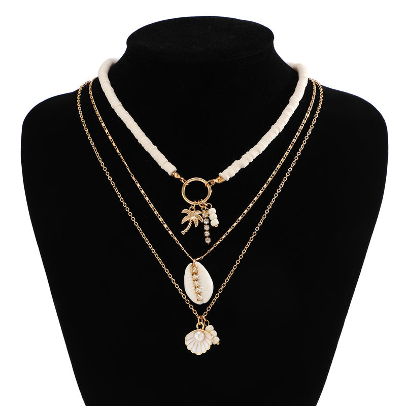 Vintage Bohemiskt Hänge Halsband