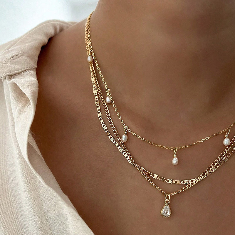 Vintage Bohemiskt Hänge Halsband