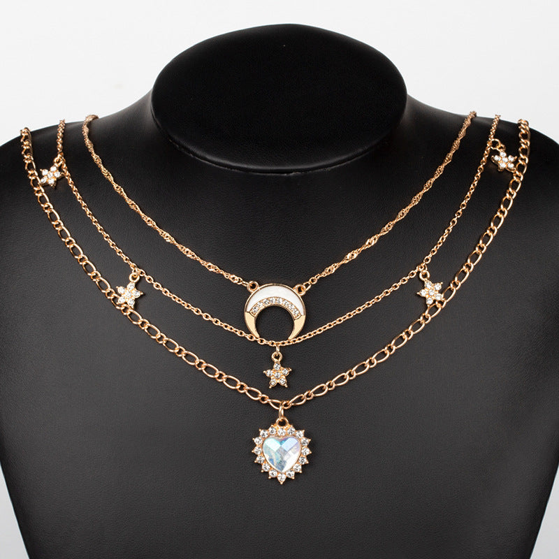 Vintage Bohemiskt Hänge Halsband