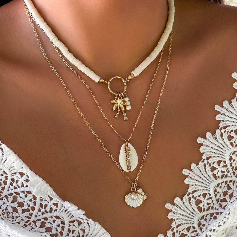 Vintage Bohemiskt Hänge Halsband