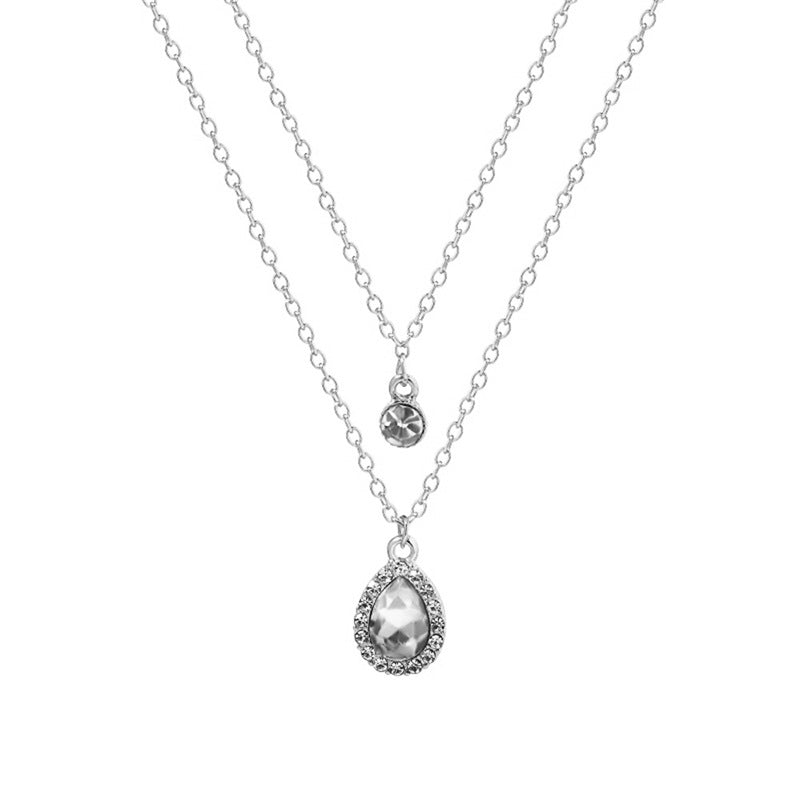 Vintage Halsband Med Vattendroppar