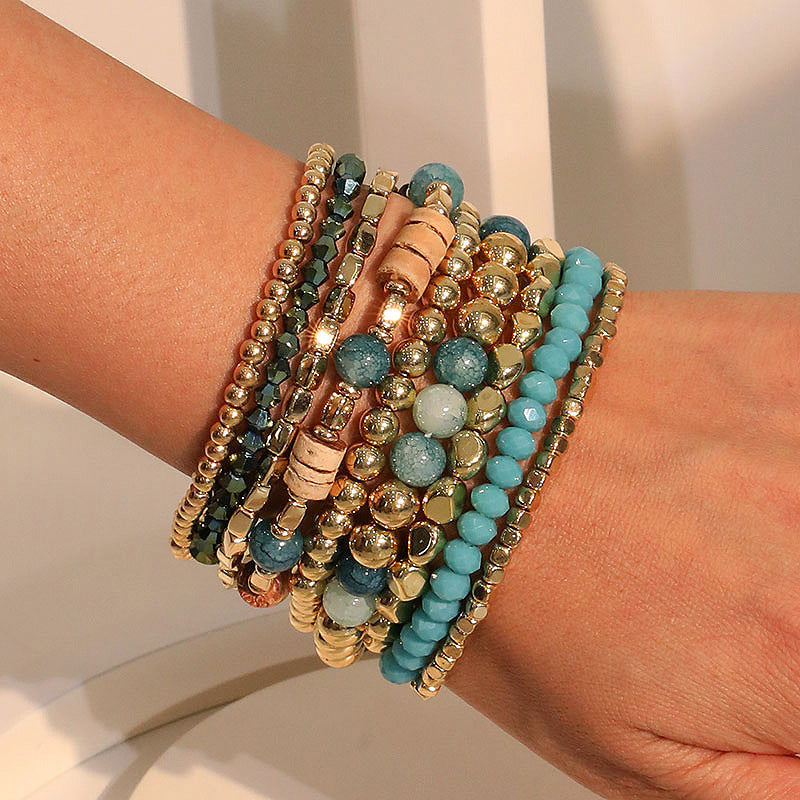 Bohemiskt Armband Med Pärlor