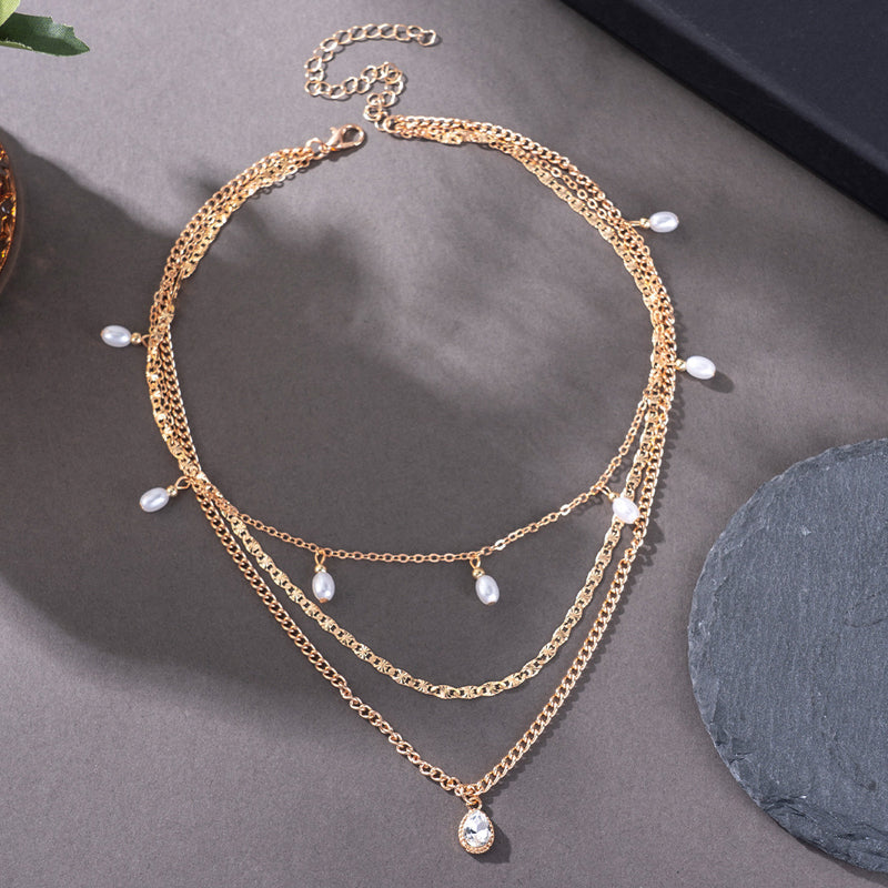Vintage Bohemiskt Hänge Halsband