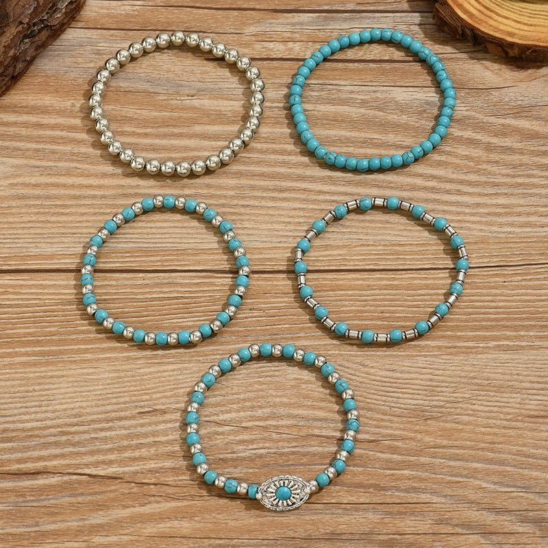 Bohemiskt Armband Med Pärlor