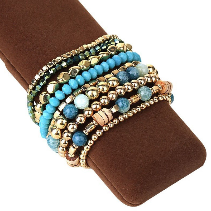 Bohemiskt Armband Med Pärlor
