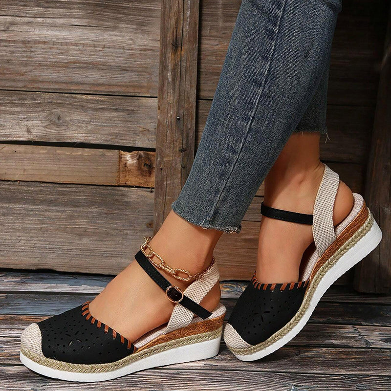 Avslappnad Vintage Sandaler