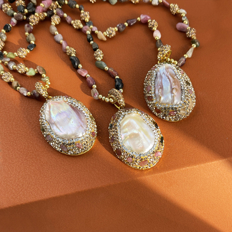 Vintage Bohemiskt Hänge Halsband
